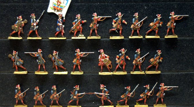 Das hessische Regiment zu Fuß “Grenadiere” im Spanischen Erbfolgekrieg 1702-1712
